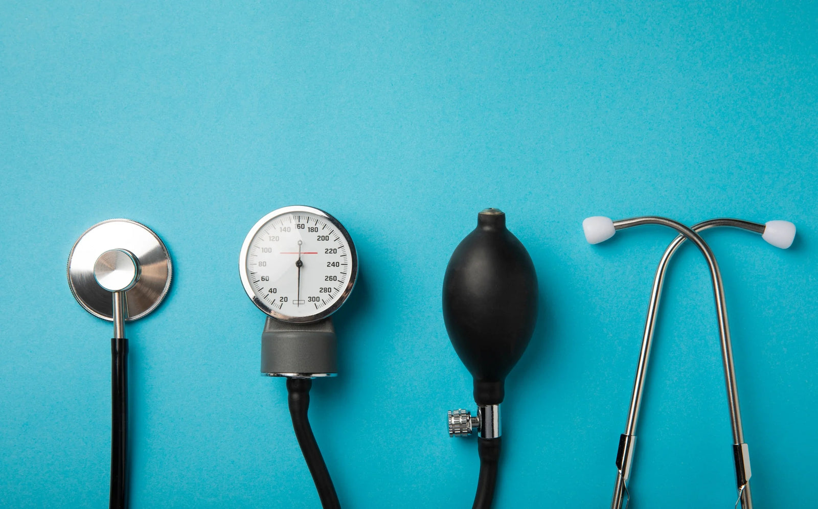Blood Pressure Cuff and Stethoscope