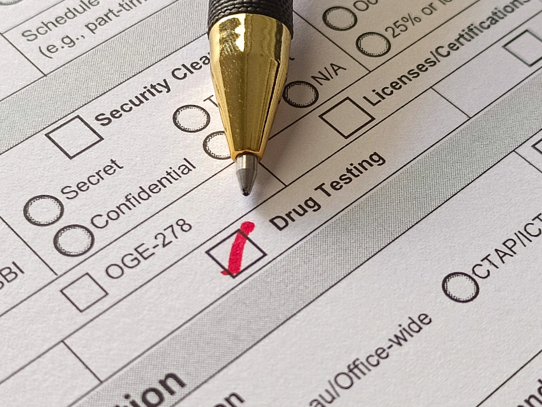 Nurse Drug Testing Form