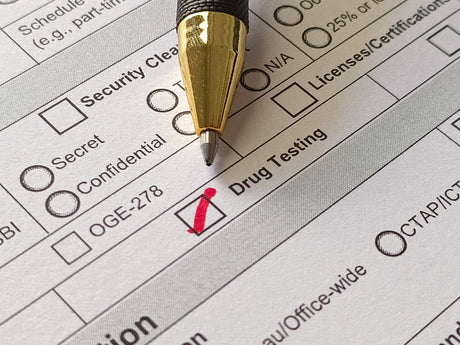 Nurse Drug Testing Form