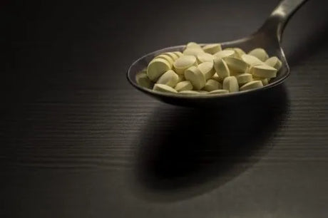 Pills on a spoon