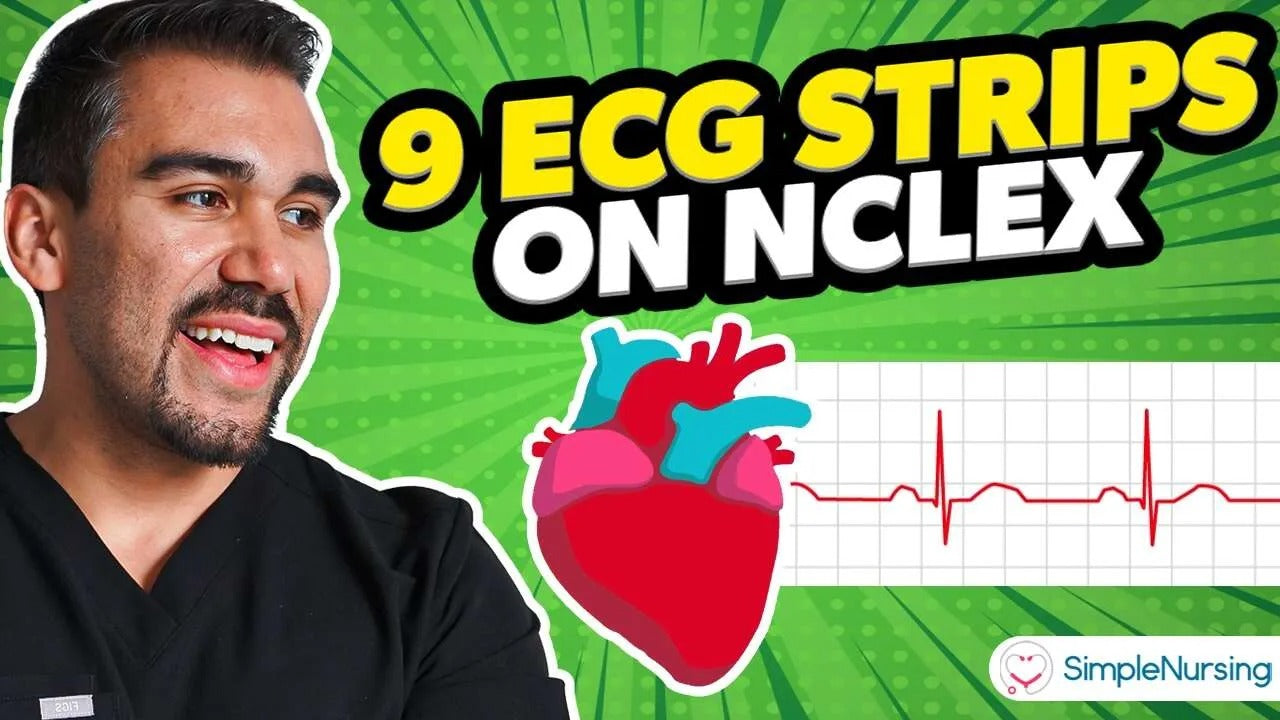 Electrocardiogram (EKG) Practice Questions with Answers and NCLEX® Review
