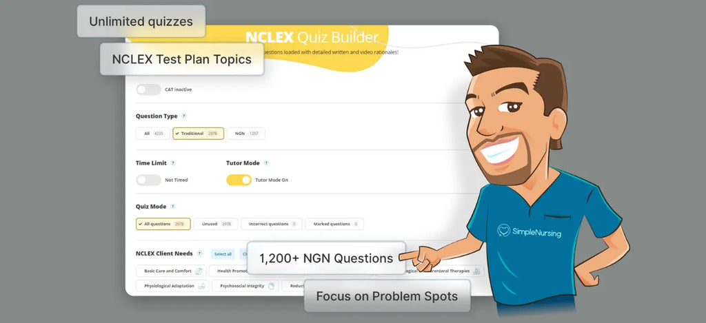 NCLEX Quiz Builder