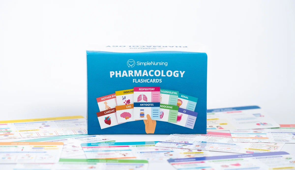 Pharmacology Flashcards for Nursing Students
