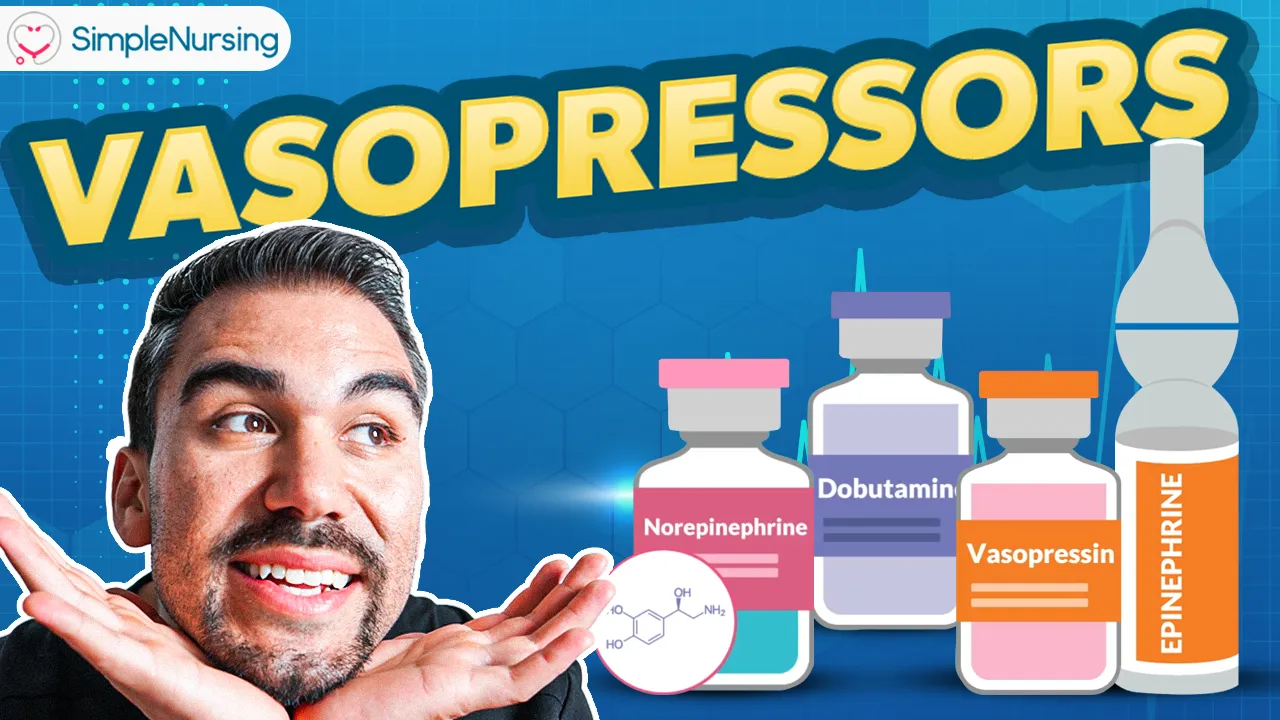 Vasopressors Practice Questions with Answers and NCLEX® Review